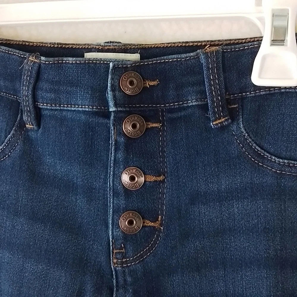OshKosh Mid Rise Jegging Girl's‎ Size 14 in Dark Wash Denim